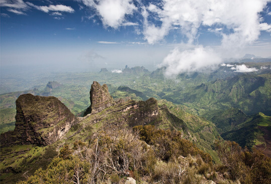 Simien National Park, magical mountains